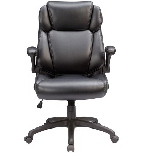 NicBex 360° Swivel Gaming Chair with Adjustable Height&Wheels,Ergonomics Office Chair Video Game Chaise for Office&Home,Upholstery Leisure Chair,Black - 1 of 4