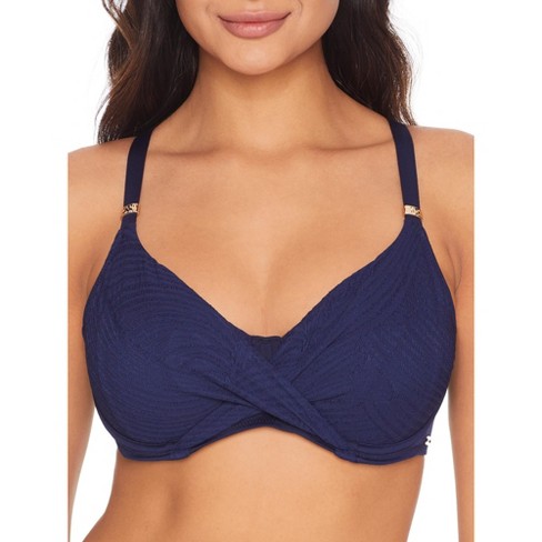 Freya Women's Jewel Cove Ruffled Bikini Top - AS7230 34G Azure