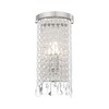 Livex Lighting Elizabeth 1 - Light Wall Light in  Brushed Nickel - 3 of 4