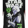 Seven Times Six The Mandalorian Shirt Men's Grogu Wherever I Go He Goes Short Sleeve Tee Black - 2 of 4