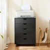 NicBex Mobile File Cabinet,Modern Filing Cabinet with 5/7 Drawers,Storage Cabinet Dressers with Wheels for Office & Home,Bedroom - 2 of 4