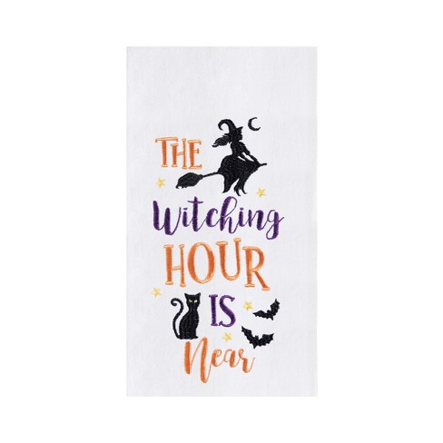 Decor Flour Kitchen Towels Boo You Witch Halloween Cleaning Supplies Dish  Towels