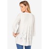 Roaman's Women's Plus Size Eyelet Big Shirt - 3 of 4