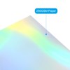 Unique Bargains DIY Scrapbook Poster Metallic Iridescent Mirror Foil Cardstock - 4 of 4