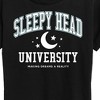 Women's - Instant Message - Sleepy Head University Short Sleeve Graphic T-Shirt - 2 of 4