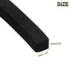 Unique Bargains Solid Neoprene Rubber Weather-Proof DIY Gasket Protection Seal Strips - 2 of 4