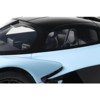 2023 Aston Martin Valkyrie Light Blue with Black Top 1/18 Model Car by GT Spirit - 3 of 4