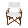PAGED 2 Piece Outdoor Folding Chair Set Casual Home Director's Chair for adults for Garden, Balcony, Backyard - 3 of 4