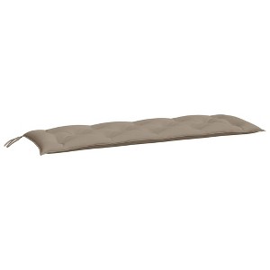 vidaXL Garden Bench Cushion Taupe Oxford fabric 59.1x19.7x2.8 in - 1 of 4