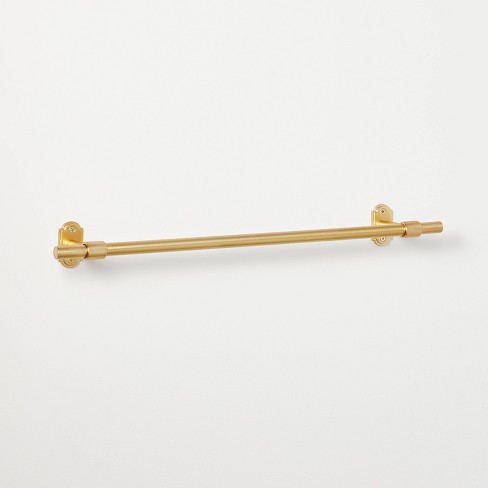 Boule-Inspired Polished Brass Towel Bar 18 + Reviews