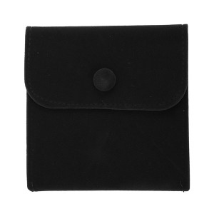 Unique Bargains Double-sided Plush Button Pocket 1 Pc - 1 of 4