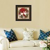 Cardinal Wreath Black Framed Wall Art for Living Room, Bedroom Wall Art Print for Home Decor by Linda Spivey - 3 of 4