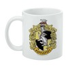 Harry Potter Hufflepuff Painted Crest Ceramic Coffee Mug, Novelty Gift Mugs for Coffee, Tea and Hot Drinks, 11oz, White - image 3 of 4