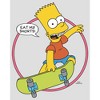 Women's The Simpsons Eat My Shorts Racerback Tank Top - 2 of 4