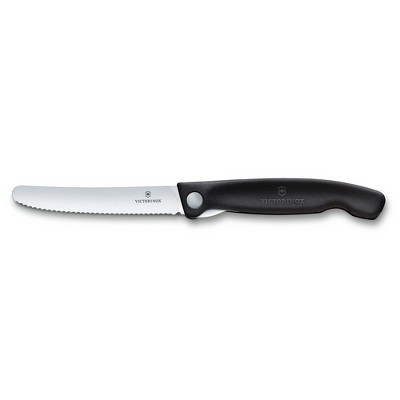 Victorinox Swiss Classic 4.3 Inch Foldable Paring Knife Wavy Edge