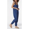 Women's Tassel Tie Shoulder Jumpsuit - bobi - 2 of 4