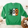 Simply Sage Market Women's Graphic Sweatshirt Boo Web Ghost - 3 of 4