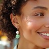 Ross-Simons Carved Jade and 10-11mm Cultured Pearl Drop Earrings in 14kt Yellow Gold - 2 of 3