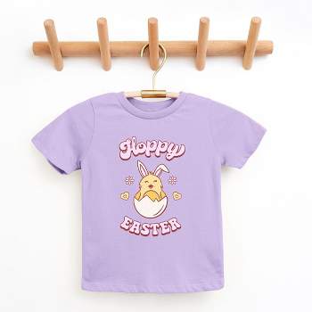 The Juniper Shop Hoppy Easter Chick Colorful Youth Short Sleeve Tee