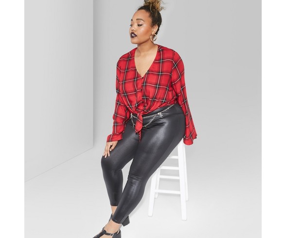 Wild on sale leather leggings