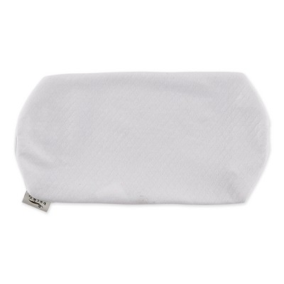 Bucky Bolster Pillow Cover - White