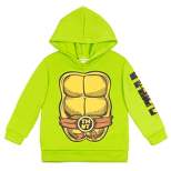  Teenage Mutant Ninja Turtles Donatello Leonardo Michelangelo Raphael Fleece Pullover Hoodie Toddler to Big Kid 