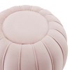 Modway Celebrate Ottoman – Channel Tufted Performance Velvet Upholstered Bench for Living Room, Bedroom, or Entryway - 4 of 4