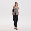 Women's Square Neck Sleeveless Front Bow Tie Closure Vest Top - A New Day™ - 4 of 4