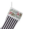 Melrose Striped Holiday Stocking (Set of 3) - 2 of 2