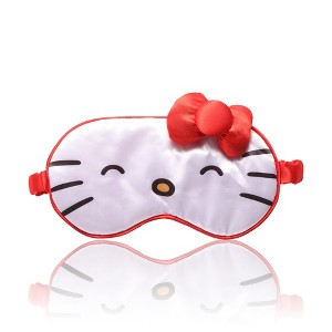 Sanrio Hello Kitty Sleep Mask - Soft Plush Eye Cover - 1 of 4