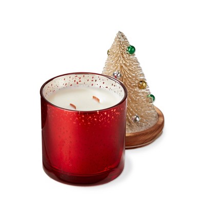 TAG Cedar Fireplace Bottle Brush Candle