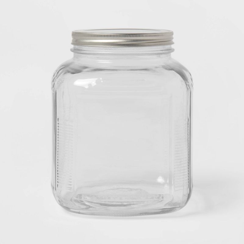 128oz Glass Jar with Metal Lid - Threshold&#8482;, 1 of 8