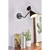 Elegant Lighting Halycon 5 inch black wall sconce - 2 of 4