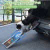 Sandinrayli Retractable Dog Car Ramp, Telescoping Dog Steps for Trucks SUV - 2 of 4
