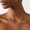 Turandoss Silver Chain Necklace for Women Men - 1.2mm Silver Cable Chain for Women Men Hypoallergenic, Jewelry Gifts for Her Him, 16, 18 inches - 4 of 4