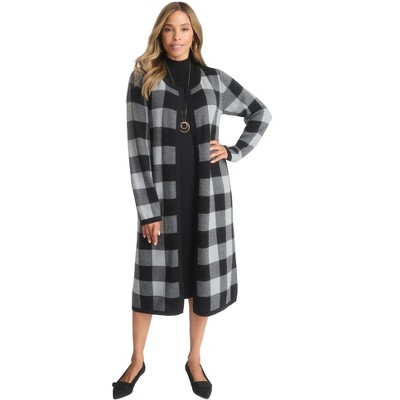 Jessica London Women's Plus Size 2-Piece Sweater Jacket Dress
