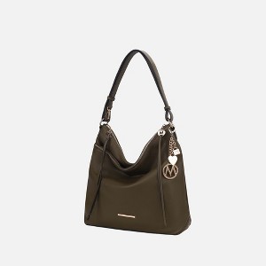 MKF Collection Elise Vegan Leather Women’s Hobo Bag by Mia K - 1 of 4