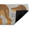 Stupell Industries Greetings Funny Dogs Printed Outdoor Imitation Sisal Door Mat, design by Lil' Rue - 2 of 4