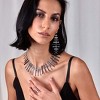 Lucy Quartermaine Melody Wind Chime Earrings - Enchanting Sterling Silver Design - 3 of 4