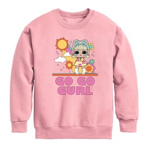 Boys' - LOL Surprise! - Go Go Gurl Graphic Long Sleeve Fleece Sweatshirt - 1 of 3