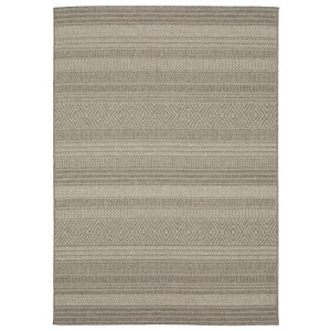 Oriental Weavers Caicos CA06A Grey/ Light Grey Indoor/Outdoor Area Rug - 6'7" x 9'2" - 1 of 4