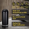 65L/17 Gallon Heavy Duty Stainless Steel Tall Commercial Trash Can, Push Lid Kitchen Waste Bin, for Home Office Restaurant - 3 of 4