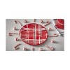 tagltd Plaid Appetizer Plate - image 2 of 2