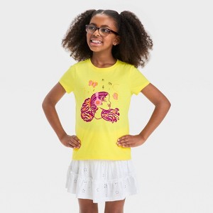 Girls' Short Sleeve 'Fitness Animals' Graphic T-Shirt - Cat & Jack™ - 1 of 4
