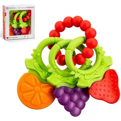 Baby Teething Toys for Newborns 0-6 Months