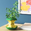 10% Recycled Ceramic Apple Vessel Green - Room Essentials™ - 2 of 3