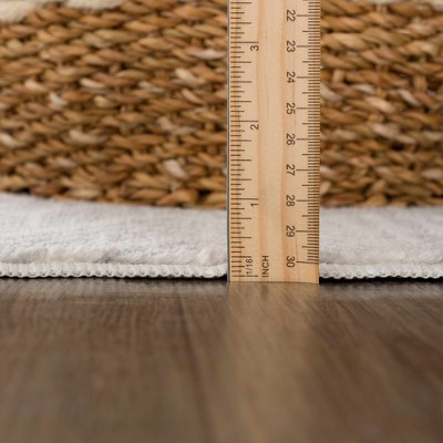 Chinnor Gray and Off-White Medium Pile Area Rug