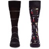 MeMoi Men's 2 Pair Pack Novelty Profession Crew Socks - 2 of 3