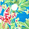 Design Imports  Summer Floral Outdoor Tablecloth With Zipper 60 Round - 3 of 4