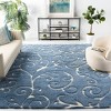 Florida Shag SG455 Power Loomed Area Rug  - Safavieh - 2 of 4